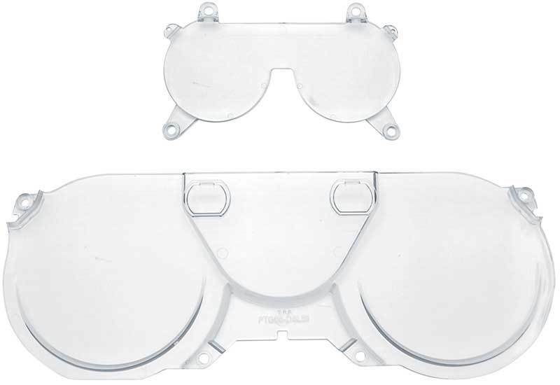 OER Instrument Cluster Lens W/ Rally Gauges 1970-1981 Pontiac Firebird/Trans AM