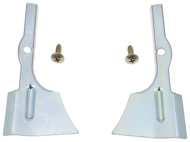 OER Lower Corner Molding Windshield Clip Set For 1955-1957 Bel Air 150 210