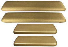 Load image into Gallery viewer, PUI Front/Rear Gold Armrest Pad Set 1965-1967 GTO Chevelle Nova Cutlass 442
