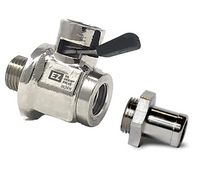 Load image into Gallery viewer, EZ Oil Drain Valve With Straight Nipple 1996-2002 Chevy Camaro 3.8L 5.7L

