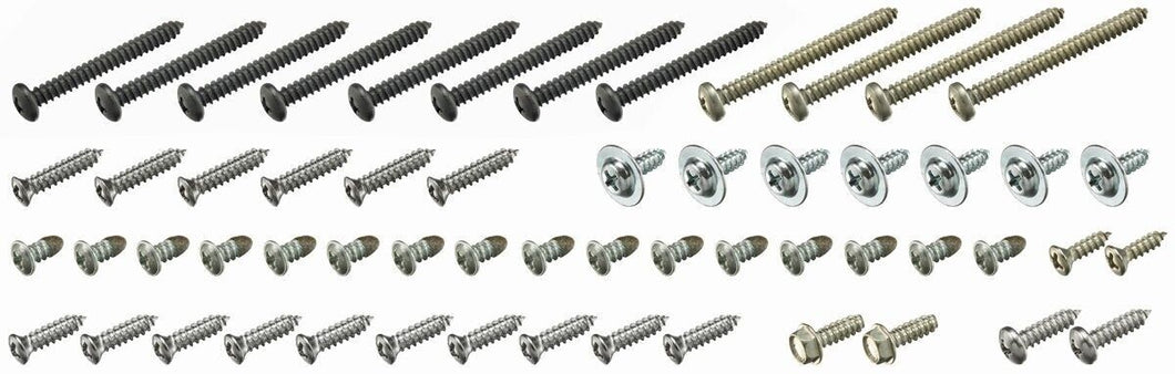 57 Piece Exterior Screw Set For 1970 Pontiac GTO LeMans and Tempest