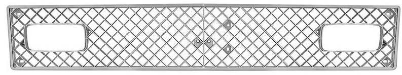 OER Chrome Diamond Style Front Grille For 1976-1978 Chevy Nova SS Rally Option