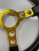 Load image into Gallery viewer, Gold Spoke Thin Grip Formula Steering Wheel Kit 1972-1980 Firebird/Trans AM
