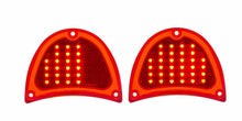 Load image into Gallery viewer, United Pacific 32 LED Sequential Tail Light Set For 1957 Chevy Bel Air 150 210
