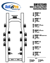 Load image into Gallery viewer, Body Mount Bushing and Hardware Kit For 1955-1957 Bel Air 150 and 210 Hardtop
