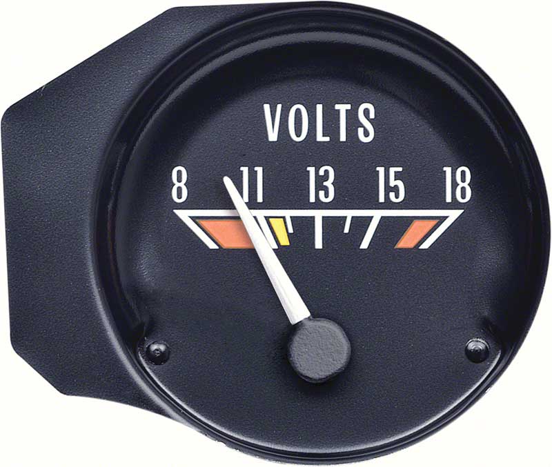 OER 6473693 1970-1979 Pontiac Firebird Volt Gauge with Optional Rally Gauges