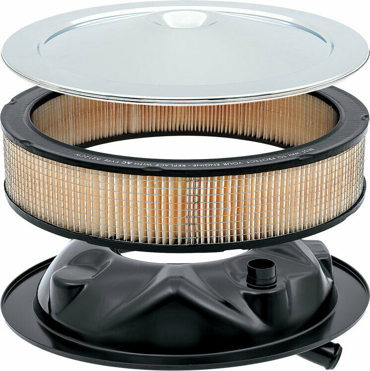 OER Open Element Air Cleaner with Curved Imprint 1966-1969 Camaro Nova Chevelle