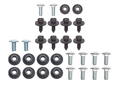 OER Rear Bumper Bolt and Bracket Hardware Set 1967-1968 Pontiac Firebird Models