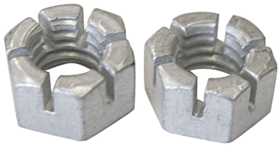 3/8-16 Slotted Nut Set For 1964-1977 GTO Firebird Grand Prix Bonneville Catalina