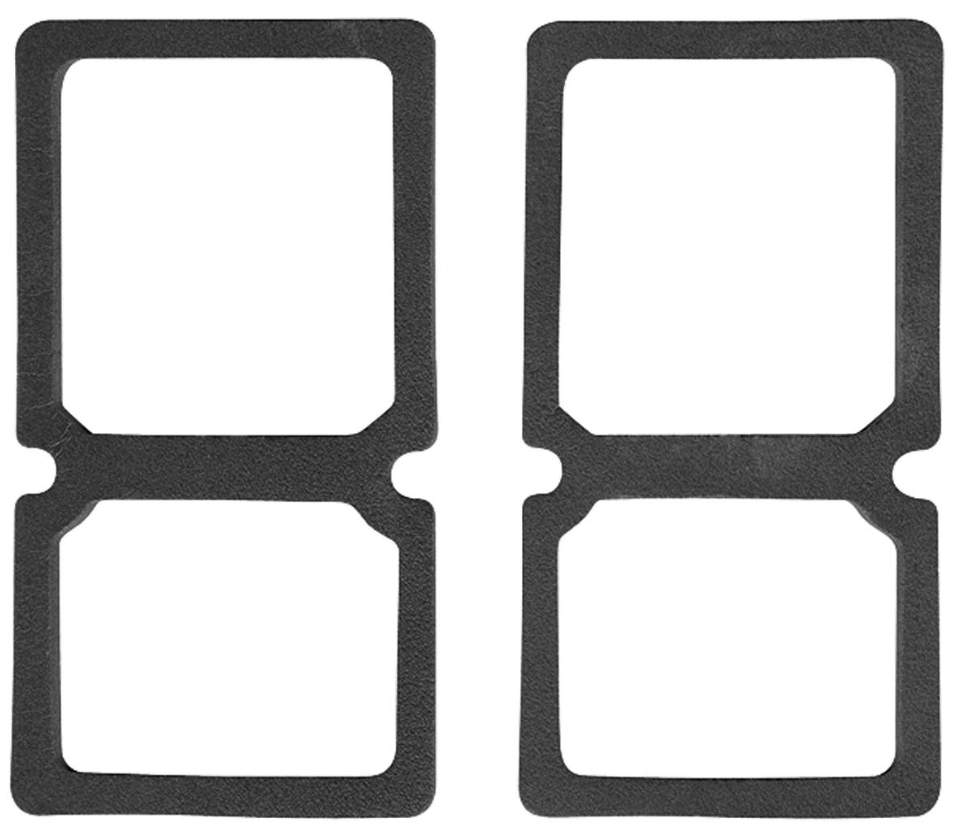 RestoParts Tail Light and Backup Lens Gasket Set 1964 Chevy EL Camino