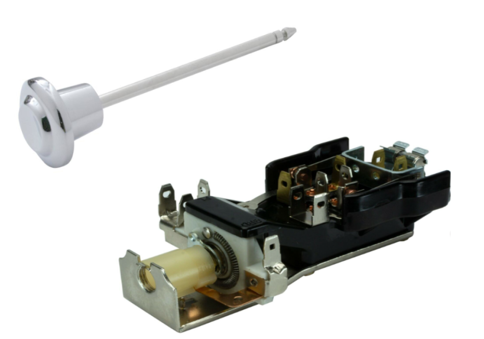 Headlight Switch and Knob For 1955-1959 Chevy and GMC Pickup Trucks