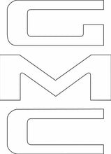 Load image into Gallery viewer, OER White Tailgate Letter Decal Set 1967-1987 GMC Stepside PIckup Truck
