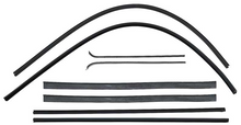Load image into Gallery viewer, OER 8 Piece Window Felt and Glass Run Set For 1951-1955 Chevy and GMC Trucks
