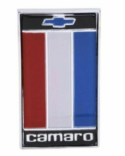 Trim Parts Red White and Blue Rear Emblem 1975-1977 Chevy Camaro Made in the USA
