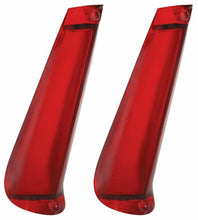 Load image into Gallery viewer, RestoParts Tail Fin Lamp Lens Set 1963 Cadillac DeVille Eldorado and Fleetwood
